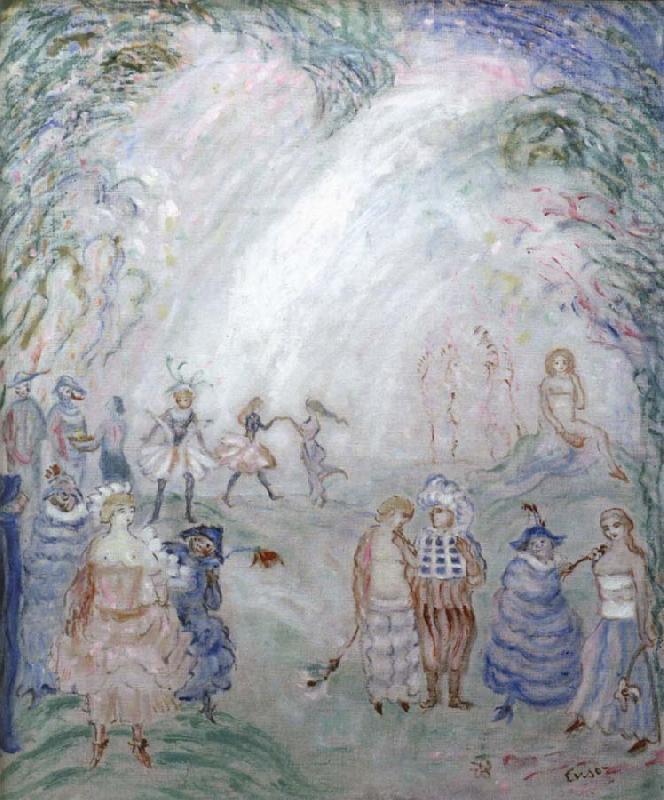 Flowered Figures, James Ensor